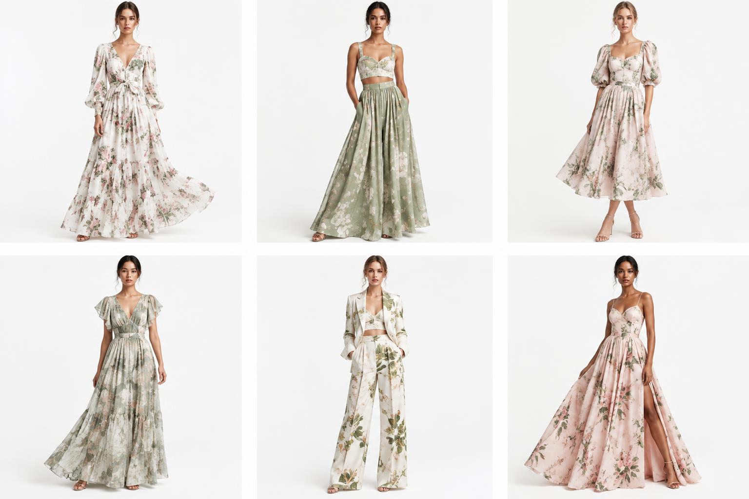 BOTANICAL fashion catalogue cover