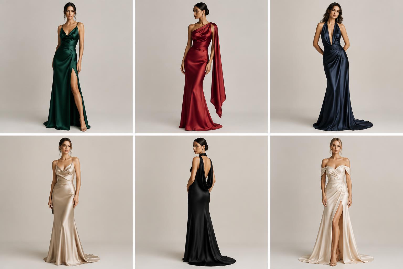 SATIN EDIT fashion catalogue cover